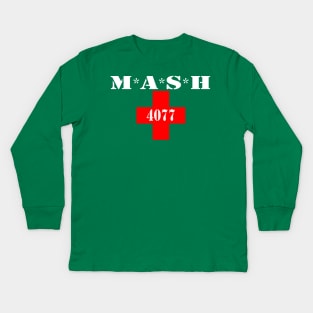 M*A*S*H 4077 v.1 Kids Long Sleeve T-Shirt